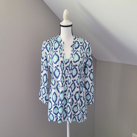Lilly Pulitzer | Tops | Lilly Pulitzer Sarasota Tunic In Mandeville Pink Color New Size L 66a50687f8847198a8d7ac36